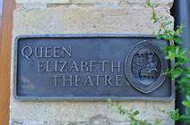 Queen Elizabeth Theatre - Plaque